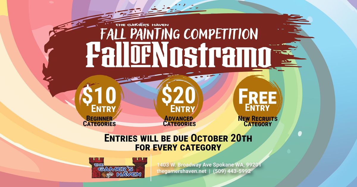 Fall Painting Competition : The Fall of Nostramo