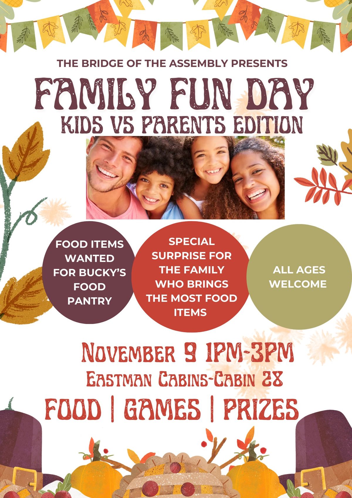 Family Fun Day - Kids vs. Parents Edition