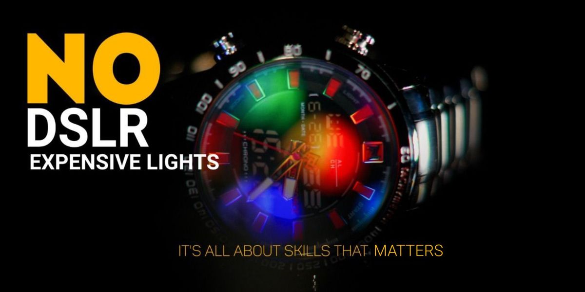 NO DSLR NO Expensive Lights