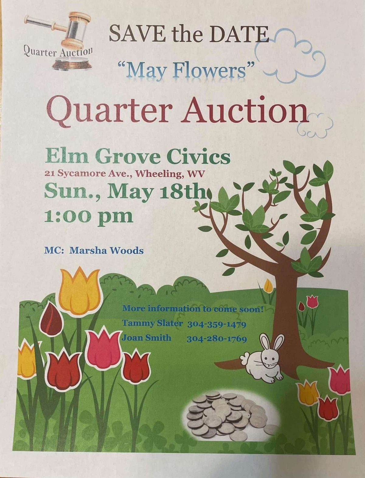 Elm Grove Civics Quarter Auction