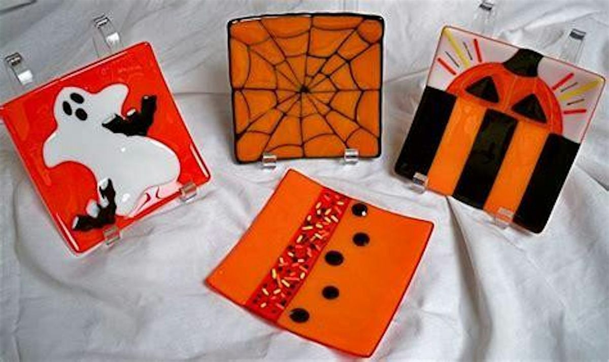 Glass Fusing : Halloween Candy Bowls