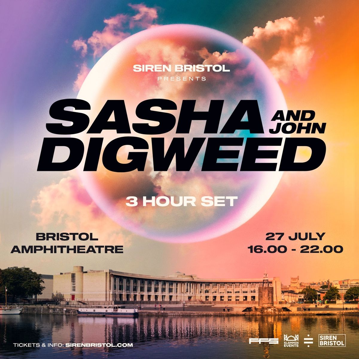 Sasha & John Digweed Bristol | Bristol Summer Session