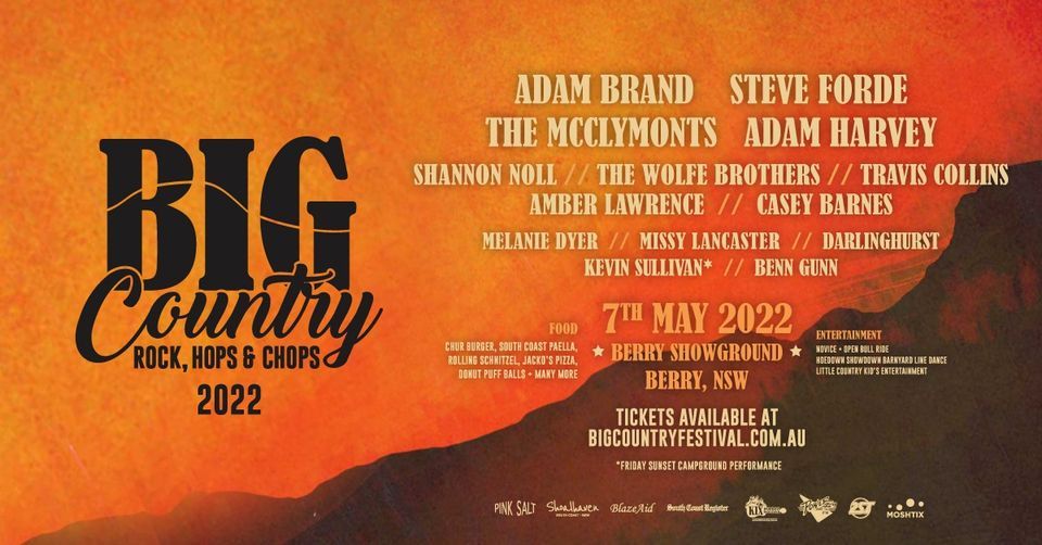 Big Country Festival 2022 (Big Country Festival), online, 6 May to 8 May