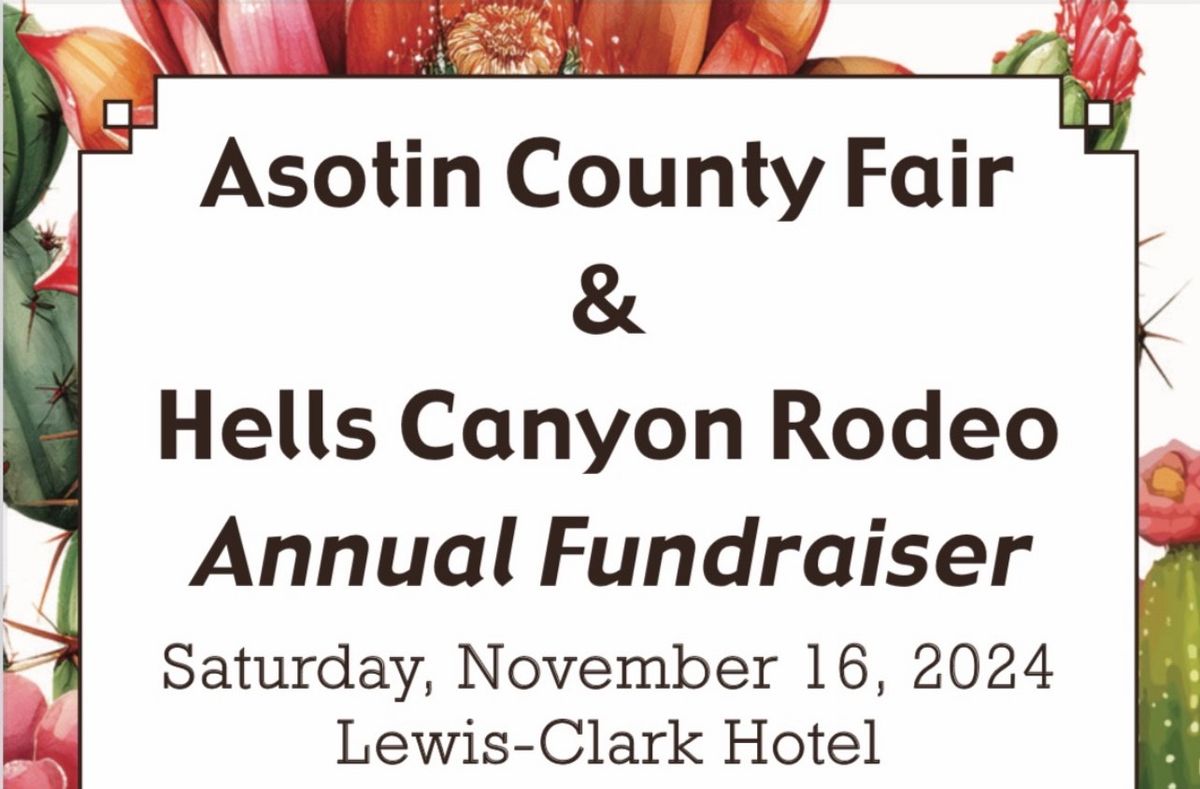 Asotin County Fair & Hells Canyon Rodeo Annual Fundraiser 