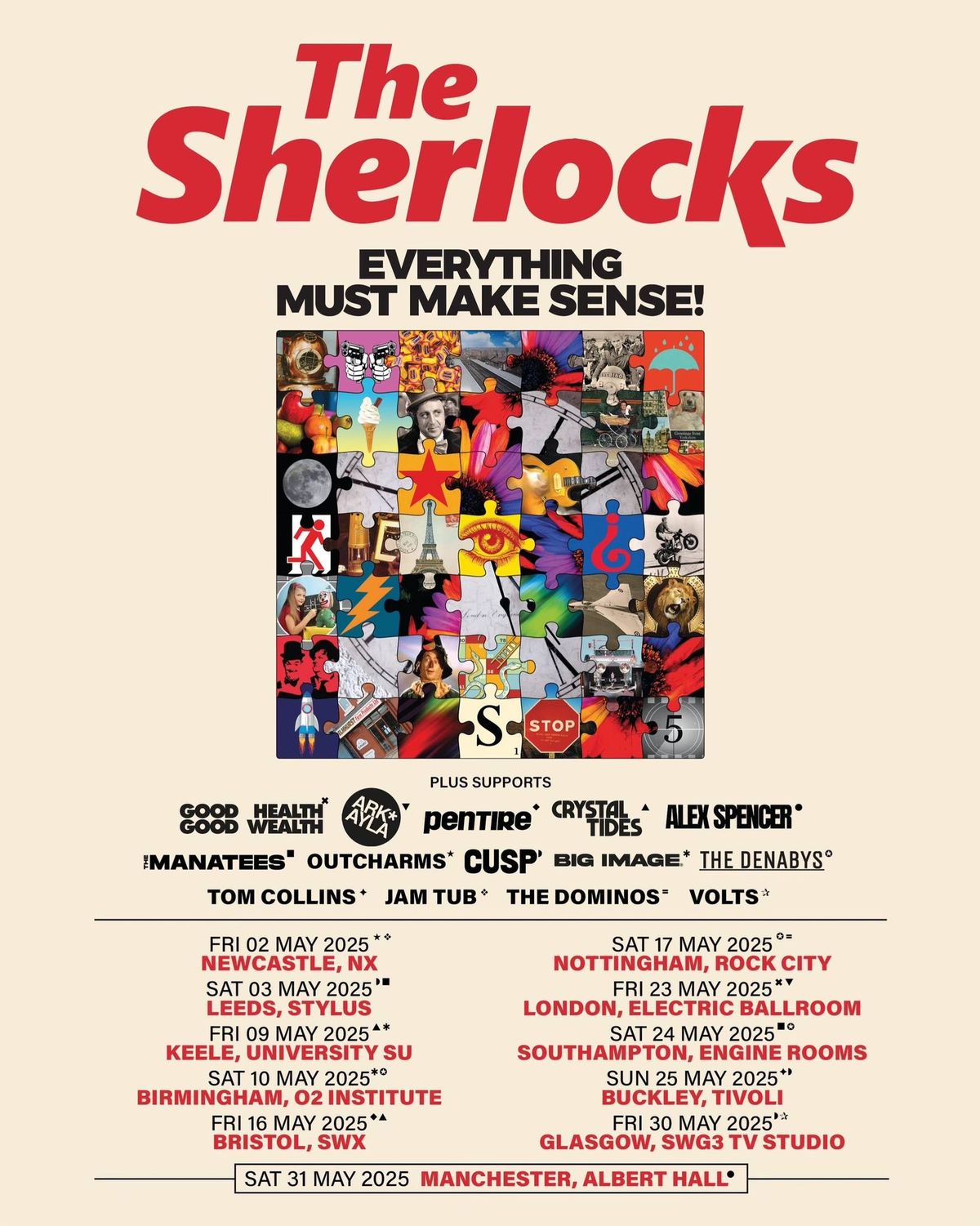 The Sherlocks | The Denabys | Nottingham Rock City | 17\/5\/25