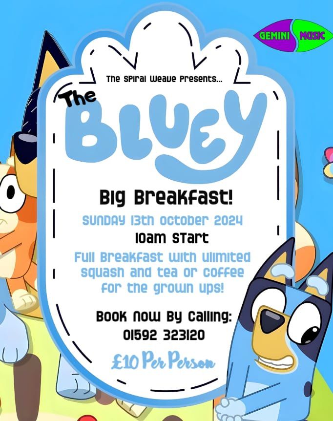 Breakfast With Bluey