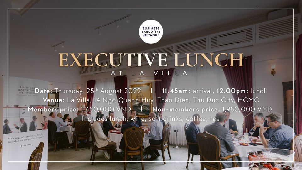 Executive Lunch at La Villa
