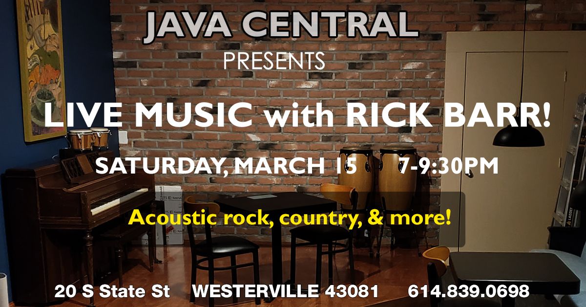 Rick Barr LIVE at Java Central!