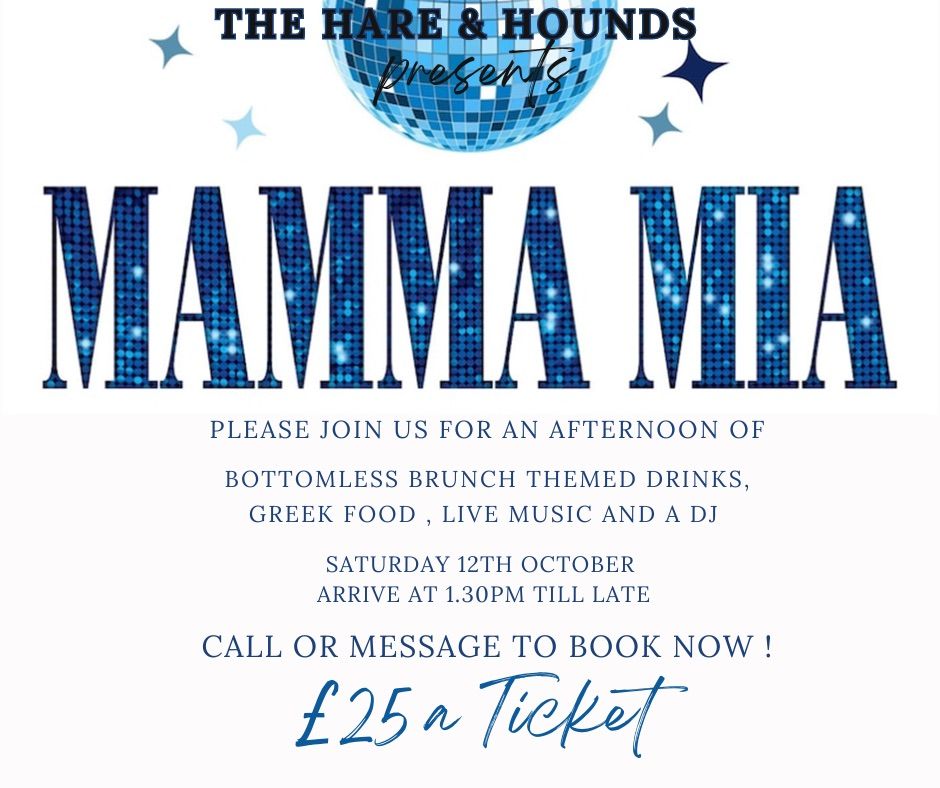 Mamma Mia Themed Bottomless Brunch