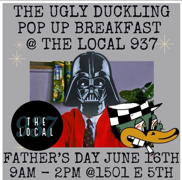 Pop up breakfast  w\/ The Ugly Duckling!