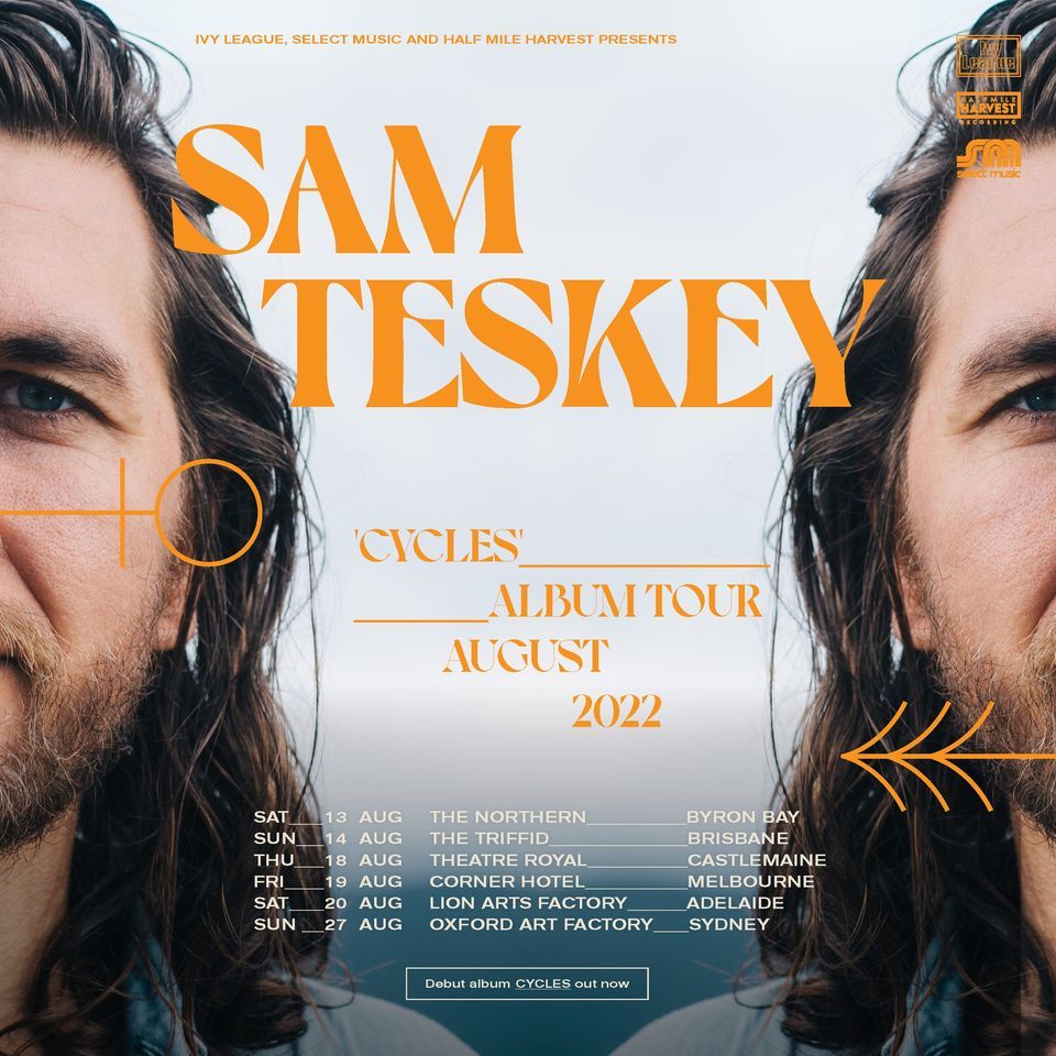 Sam Teskey Cycles Album Tour @ Lions Art Factory, Adelaide