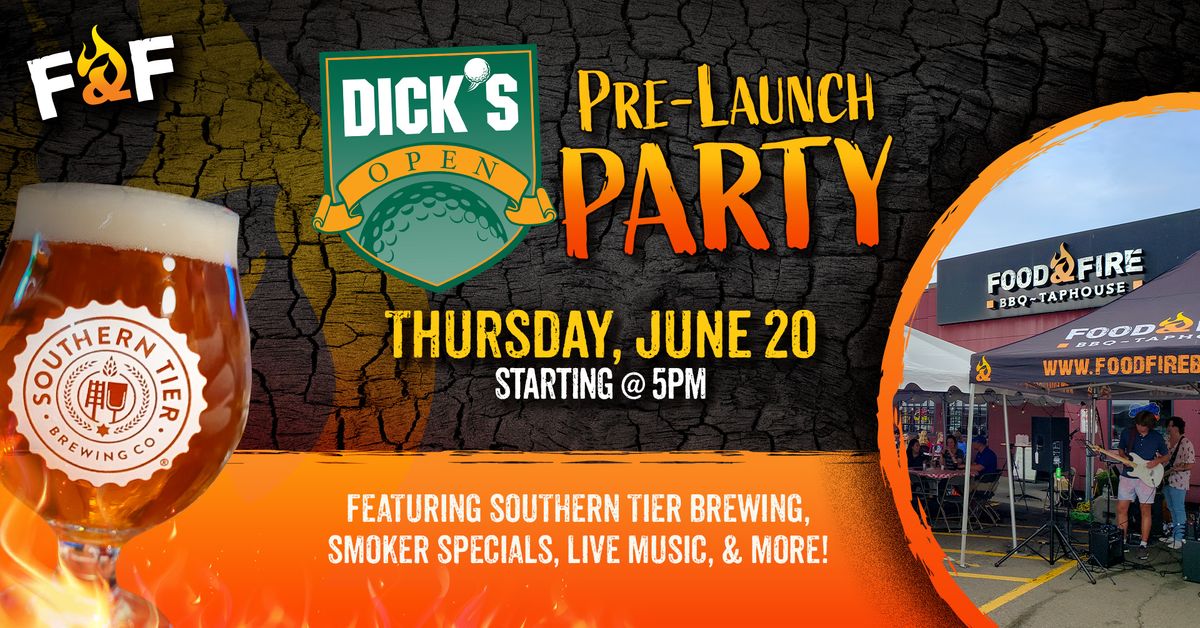 ? OFFICIAL Pre-Launch Party (? & Tap ATTACK ?) of the DICK'S Sporting Goods OPEN! \u26f3 ?