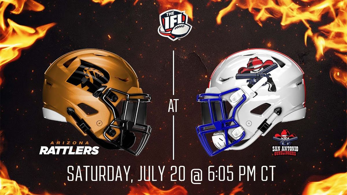 Arizona Rattlers at San Antonio Gunslingers