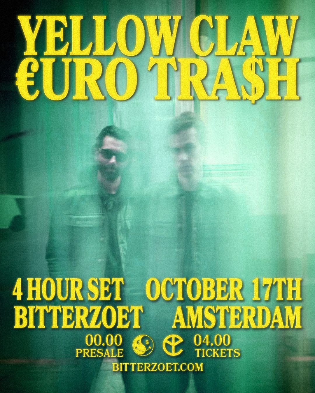 YELLOW CLAW & \u20acURO TRA$H: 4 HOUR SET | AMSTERDAM DANCE EVENT 2024