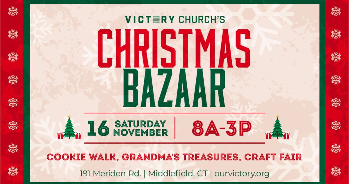 Christmas Bazaar + Cookie Walk