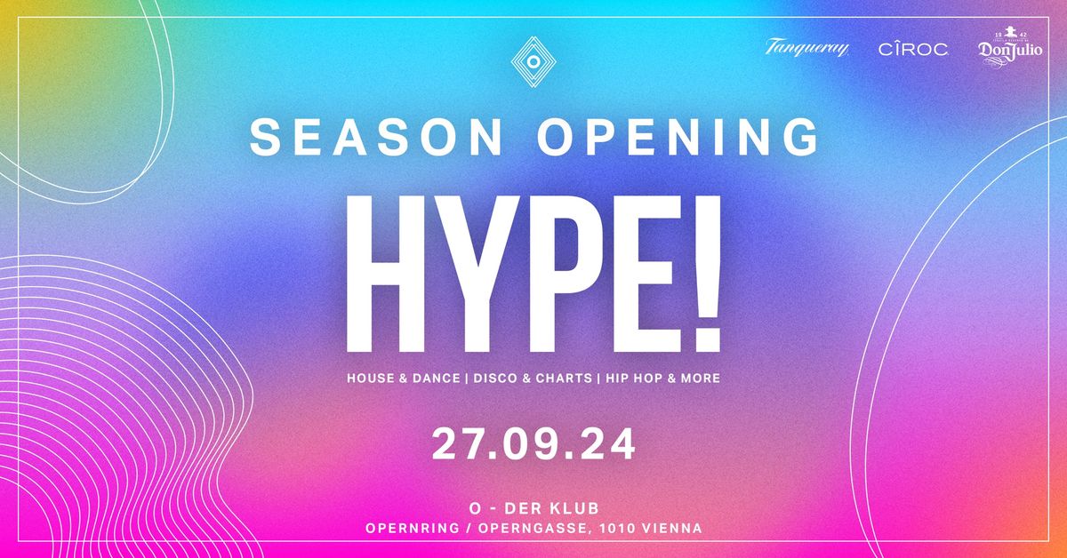 HYPE! Season Opening ?