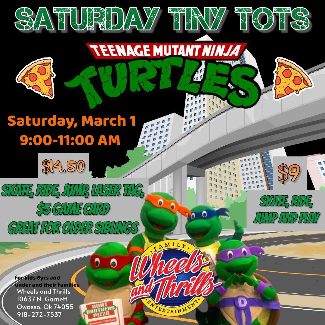 Ninja Turtles Tiny Tots Event! 