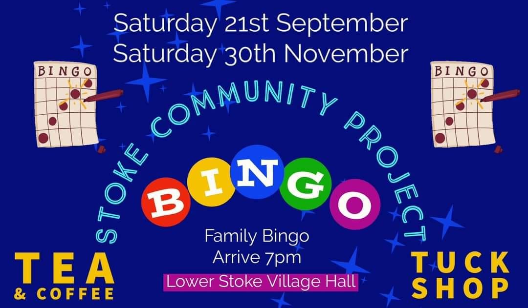 Stoke Community Project Bingo