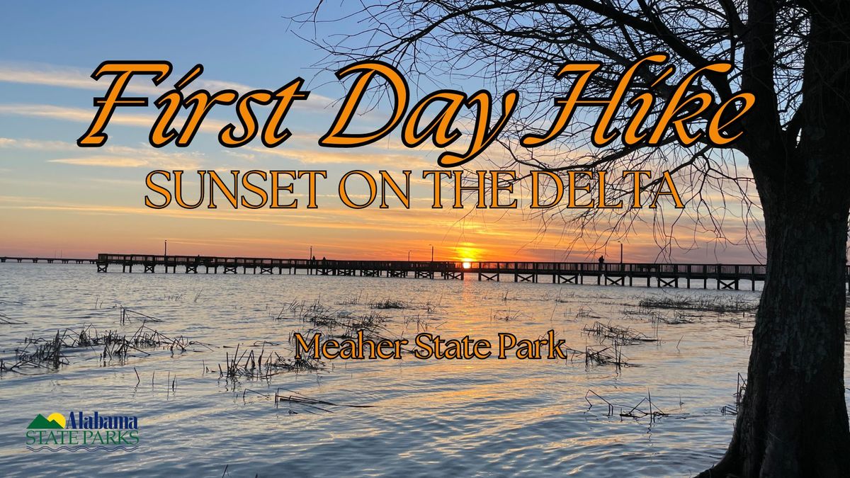 First Day Hike: Sunset on the Delta