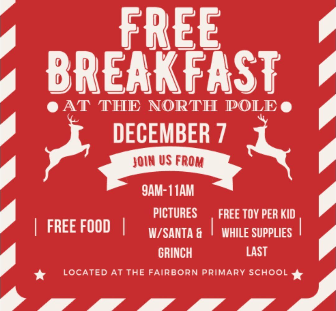 Free Breakfast at The North Pole\ud83c\udf85\ud83e\udd5e