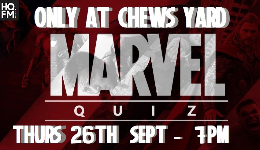 Marvel Hashtag Quiz at Chew's Yard