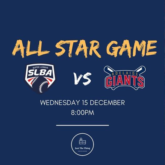 SLBA All-Stars vs Adelaide Giants