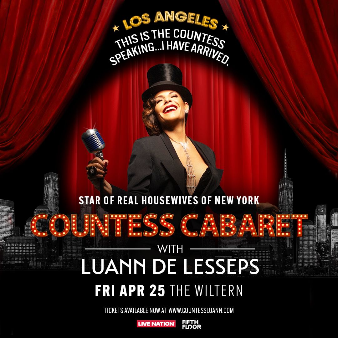 Luann de Lesseps at The Wiltern