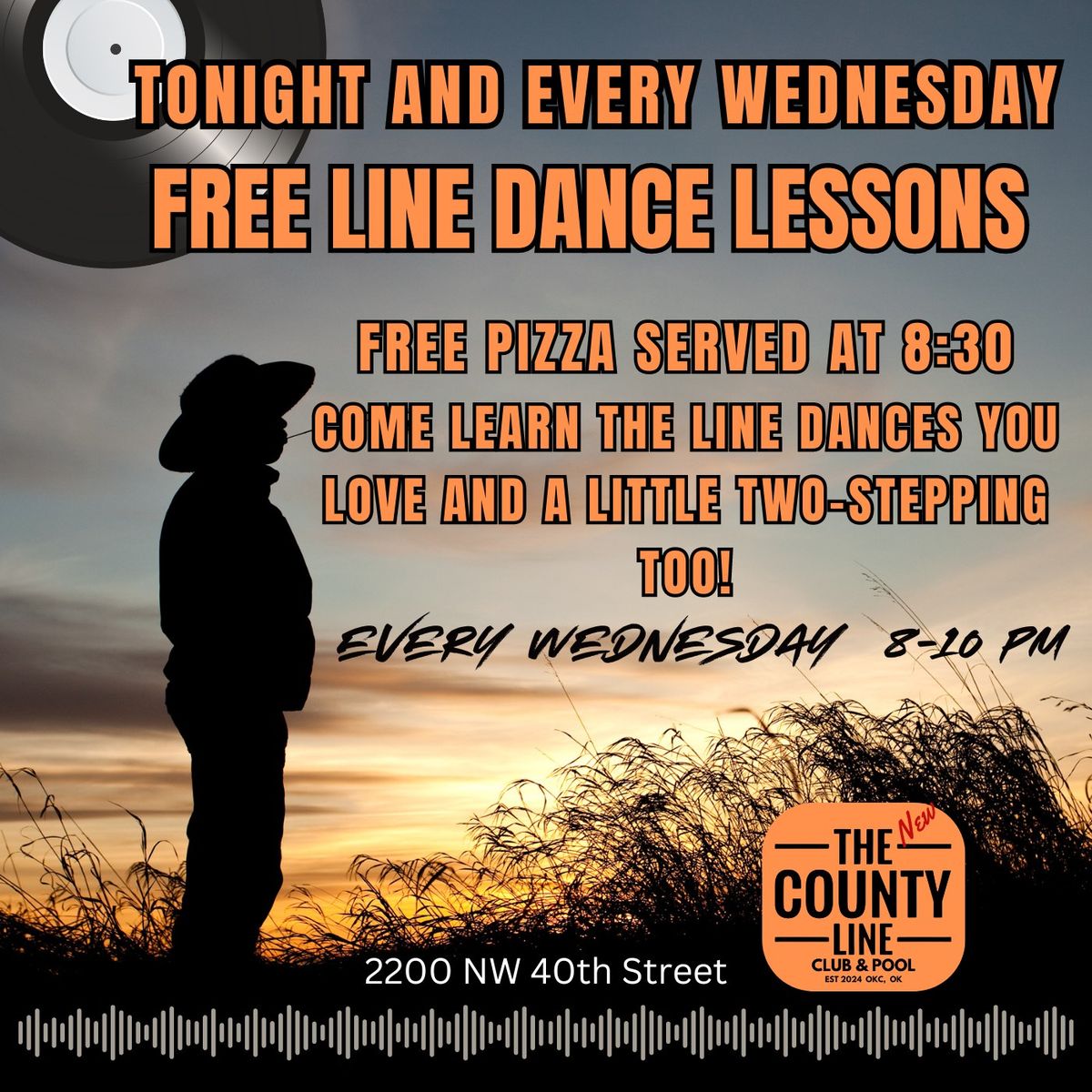 Free Line Dance Lessons @ The County Line