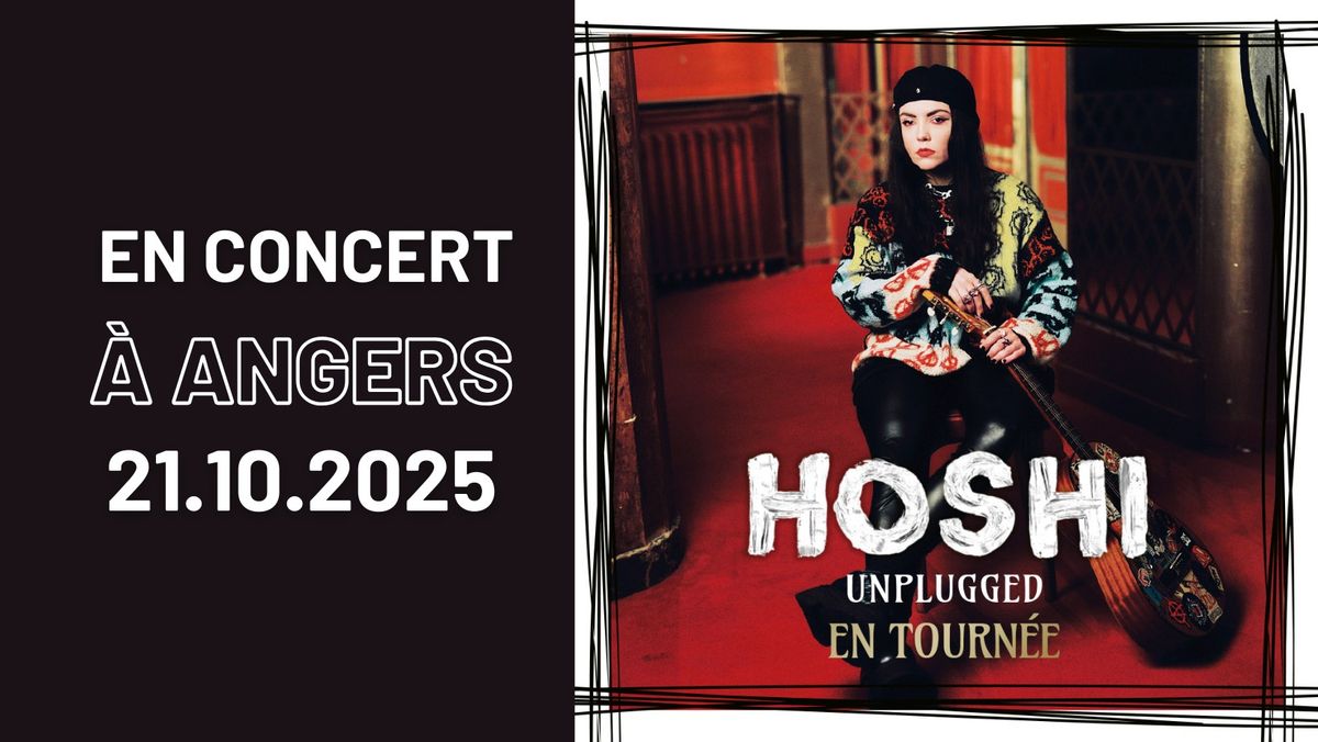 Hoshi \u00e0 Angers \u2022 en concert le 21 octobre 2025 \u2022 Centre de Congr\u00e8s