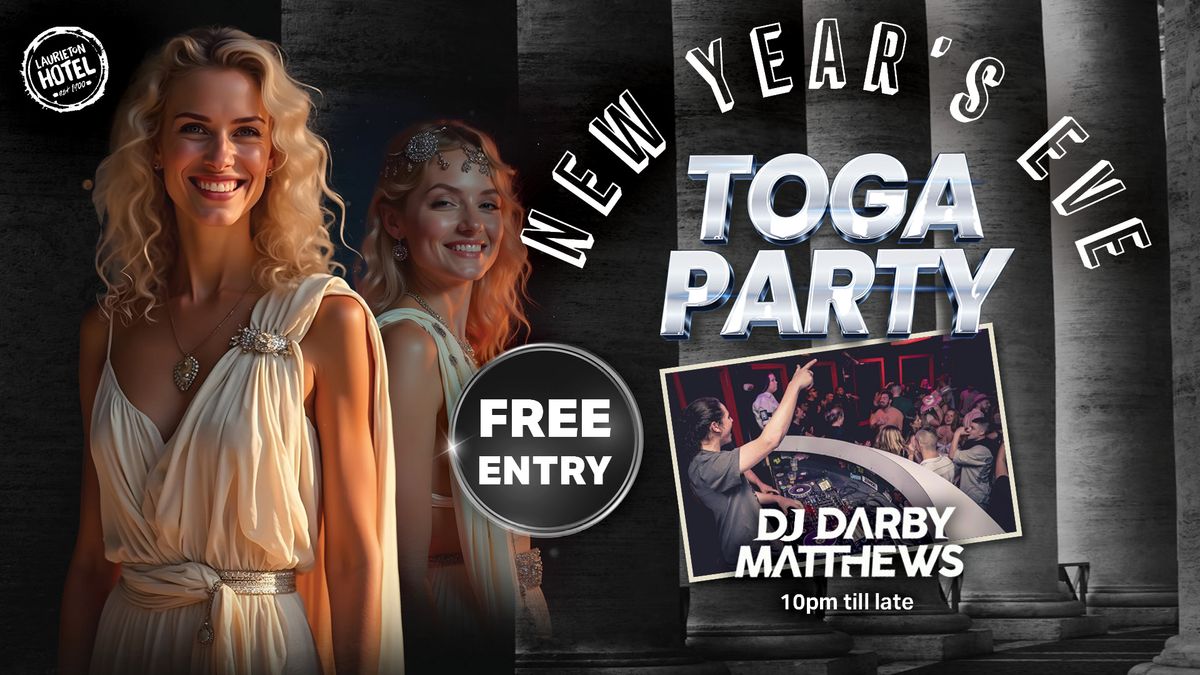 New Year's Eve - TOGA PARTY