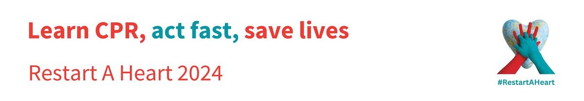 Restart a Heart Day Saturday 19th October