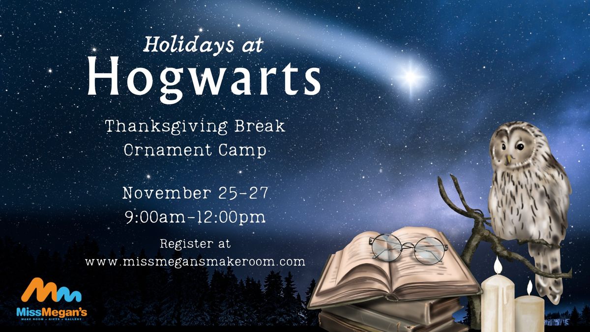 Holidays at Hogwarts Ornament Camp