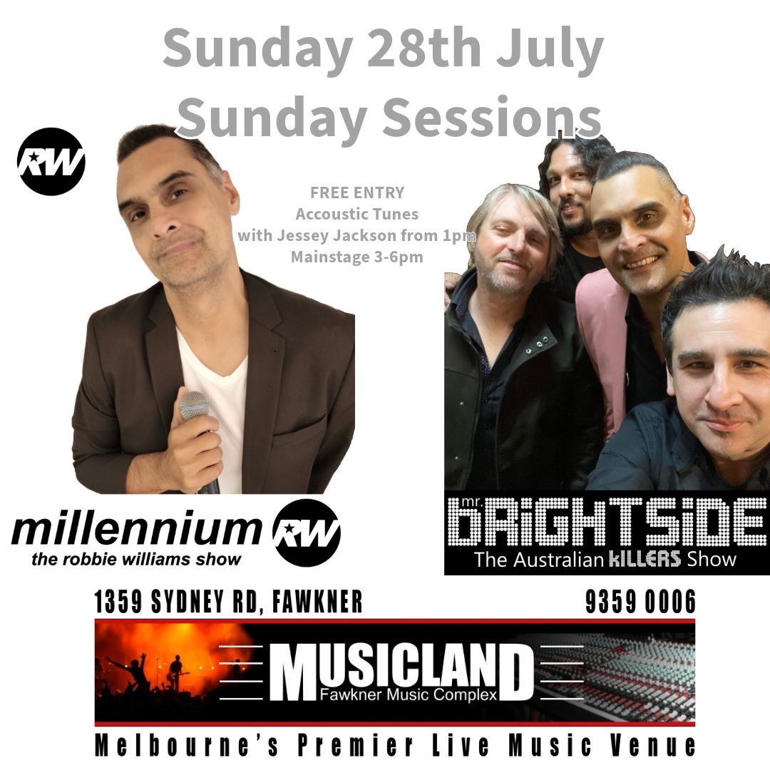 Sunday Sessions - Mr Brightside (The Killers) & Millennium (Robbie Williams)