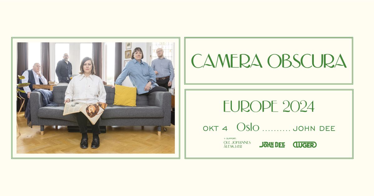 Camera Obscura \/\/ John Dee \/ Pres. av Luger