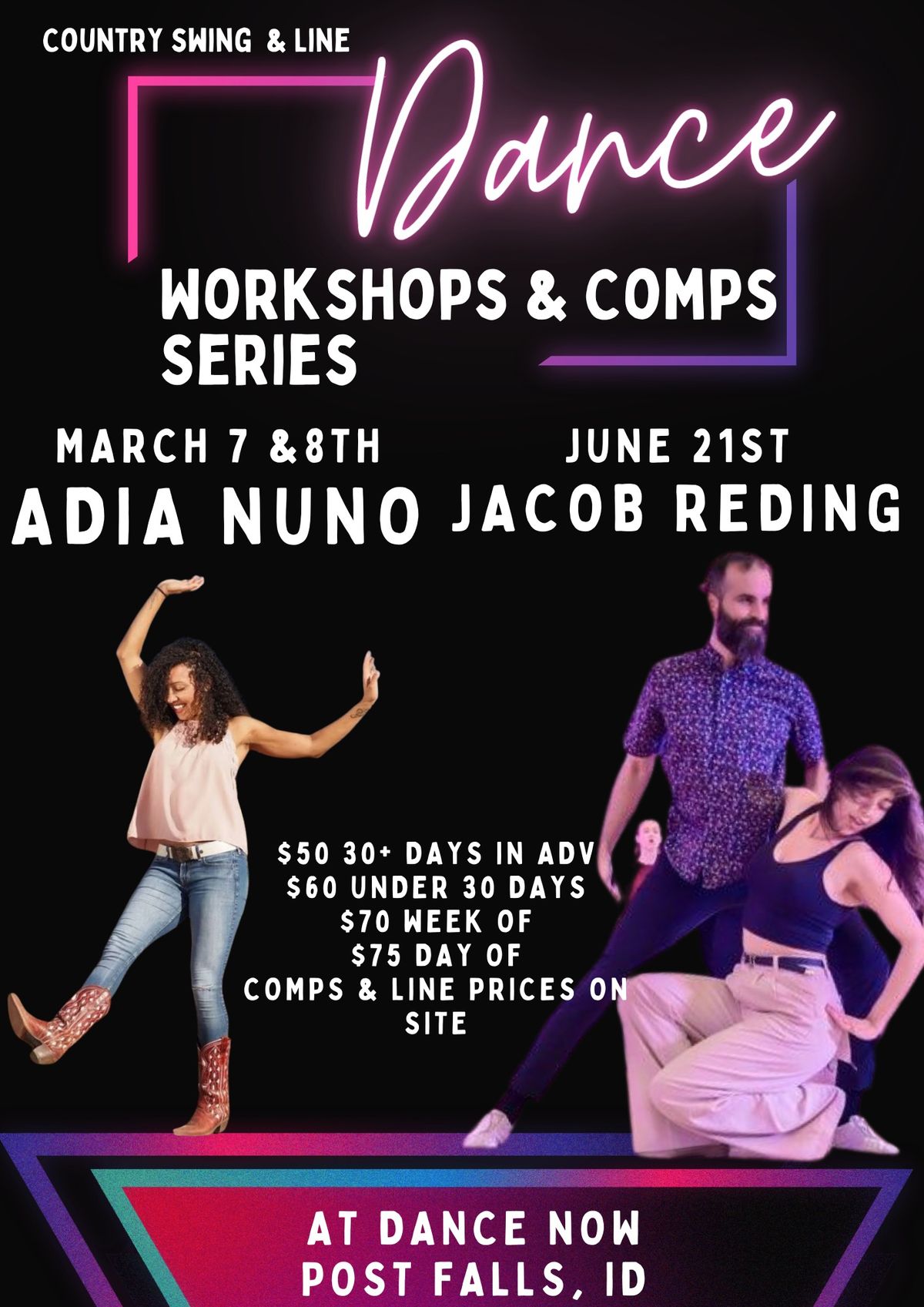 Adia Nuno Line & Country Swing Workshop & Comp