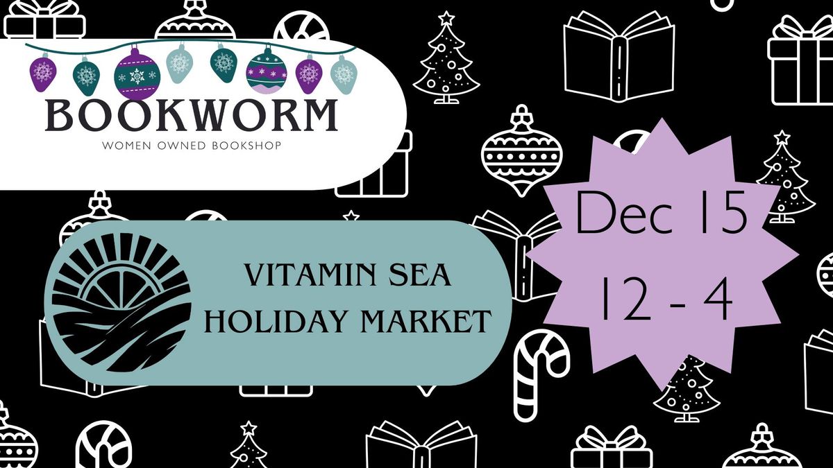 Bookworm at Vitamin Sea Holiday Market