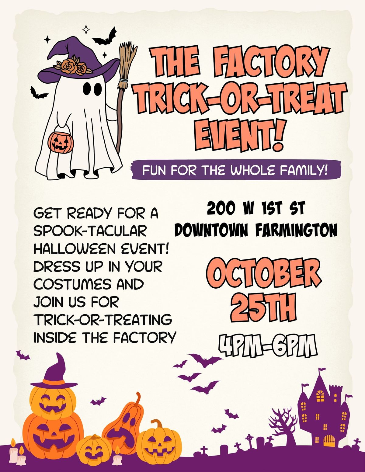 The Factory Trick-or-Treat Event