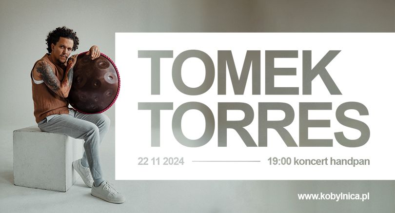 Tomek Torres | koncert handpan w GCKiP w Kobylnicy 