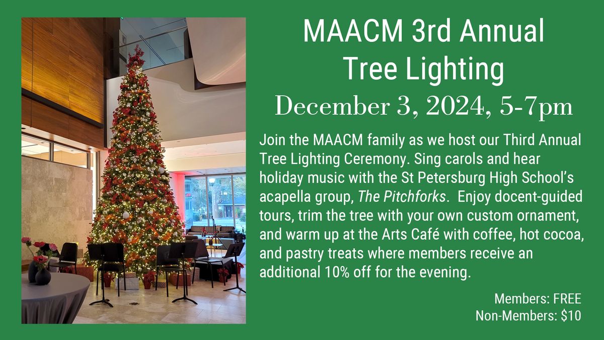 MAACM 3RD Annual Tree Lighting