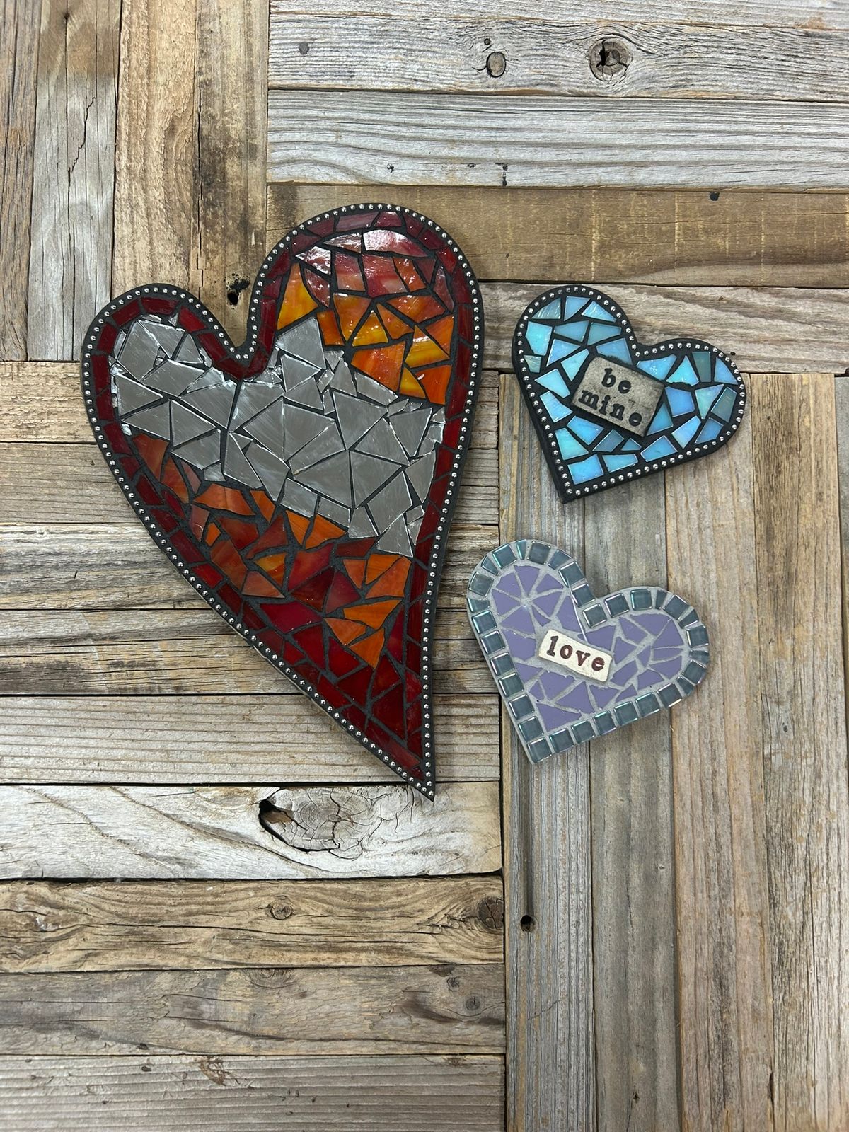 Mosaic Hearts