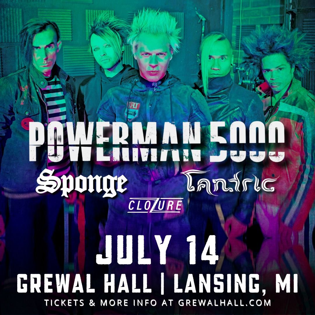 Powerman5000 | Grewal Hall | Lansing, MI