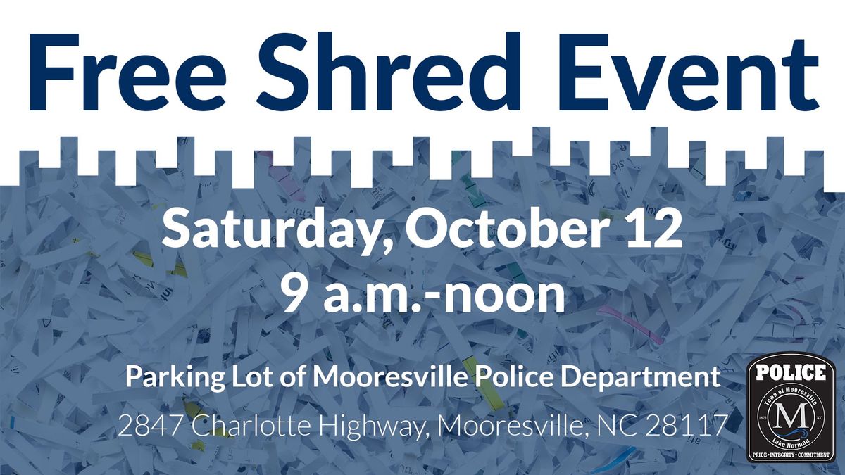 FREE Shred Event