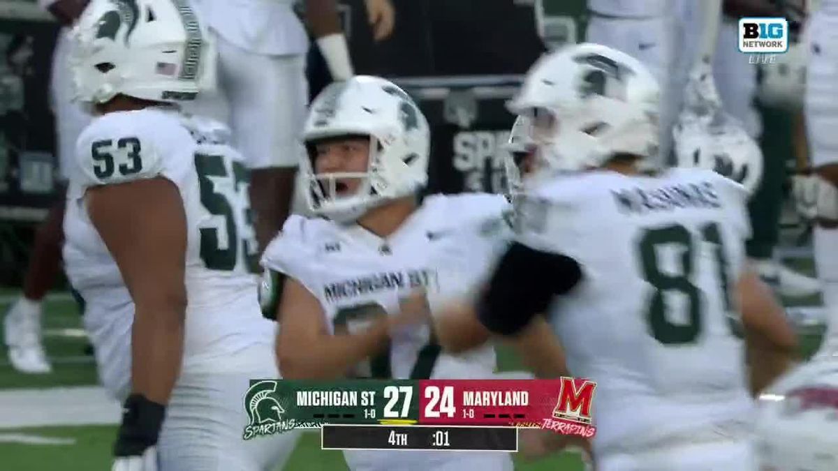 Parking Maryland Terrapins at Michigan State Spartans Football