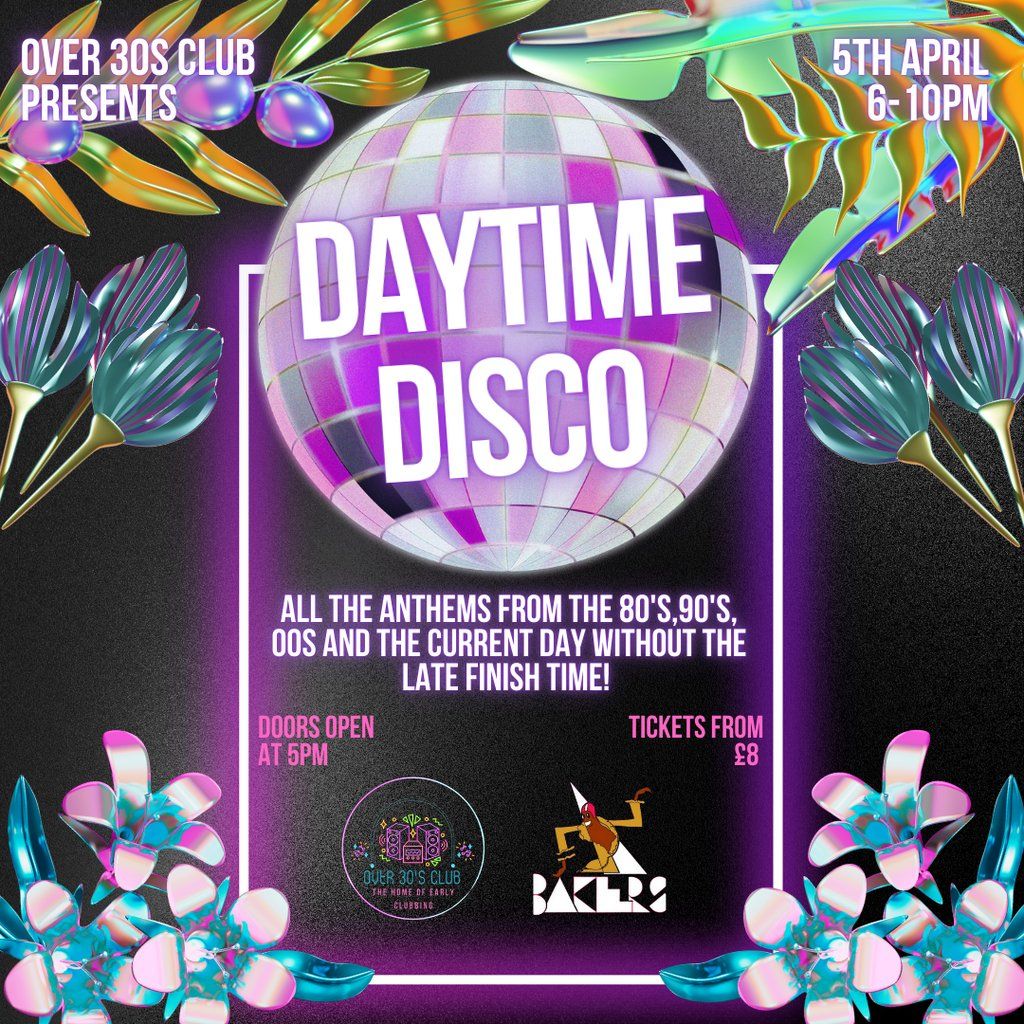 Over 30s Club Presents Daytime Disco - Kilmarnock Launch Party