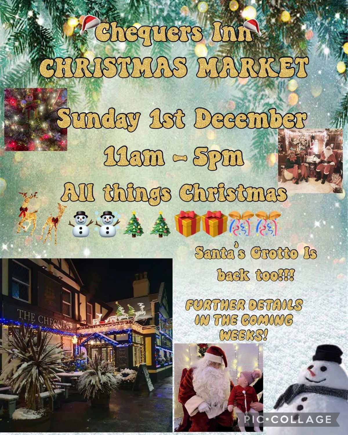 Chequers Inn Christmas Market