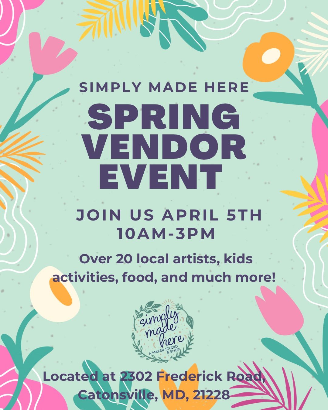 Simply Spring Vendor Event