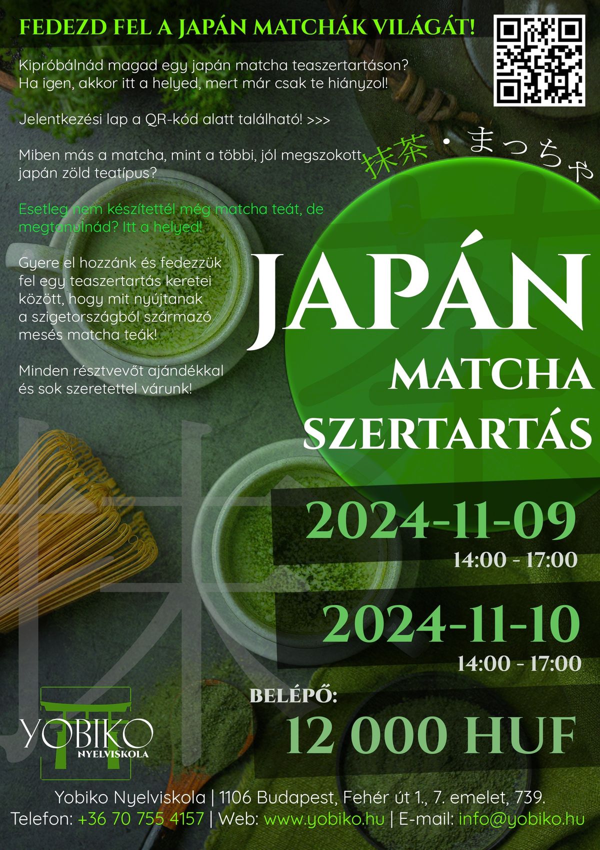 A jap\u00e1n matcha \u62b9\u8336 - Mit\u0151l olyan mainstream?