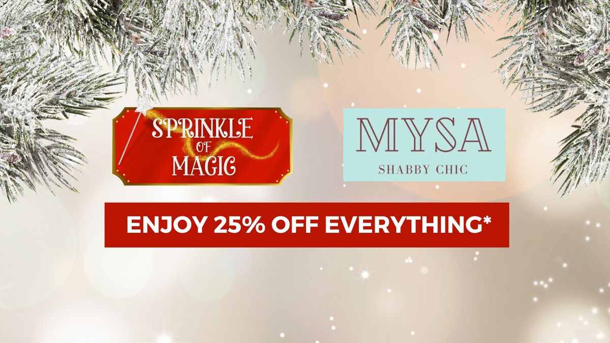 Christmas Shopping: 25% OFF EVERYTHING*