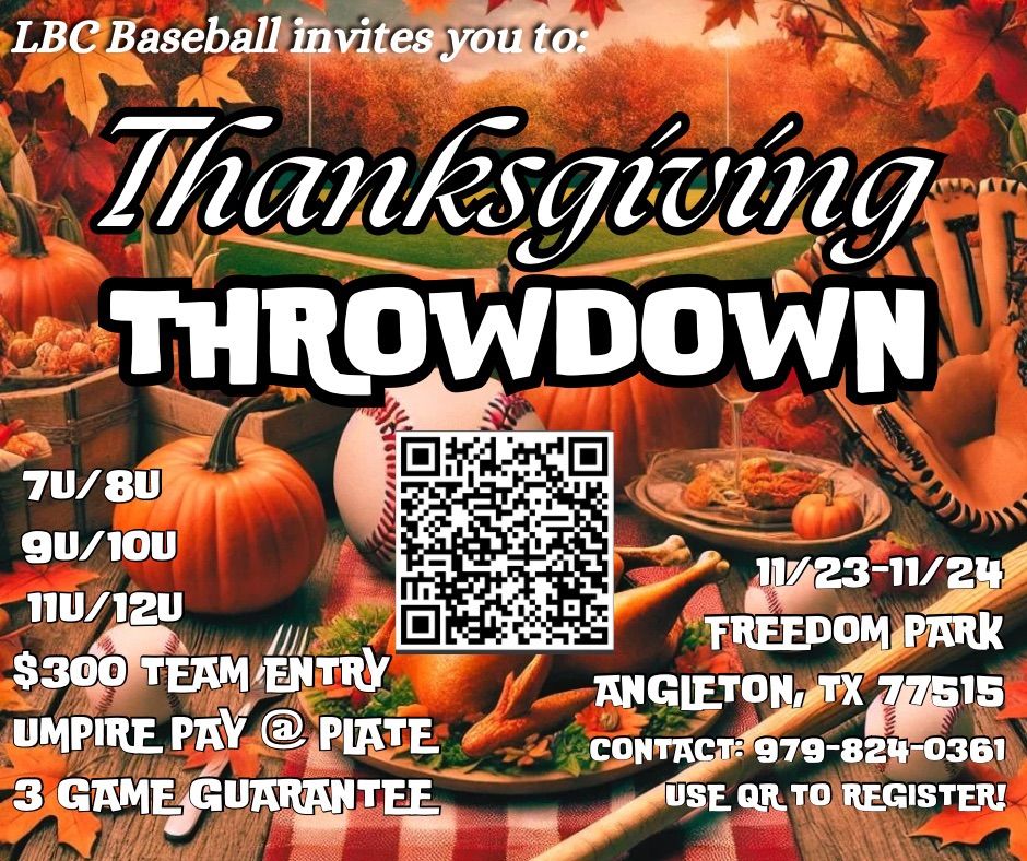 Thanksgiving Throwdown Tournament