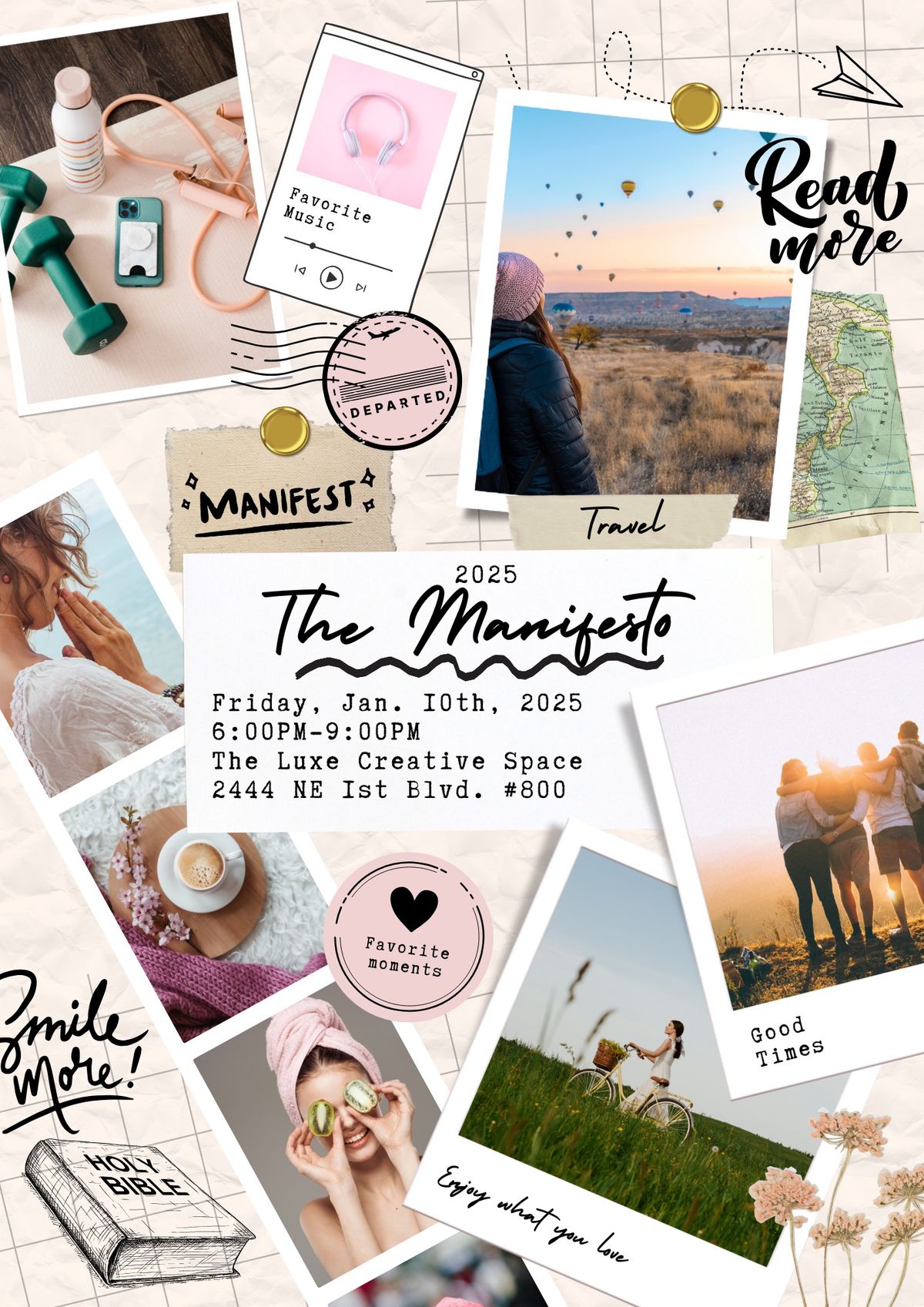 The Manifesto 2025: Prayer\/Vision Board Party